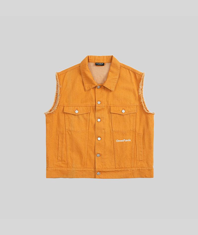 GreenPanda Denim Vest Jacket - Greenpanda