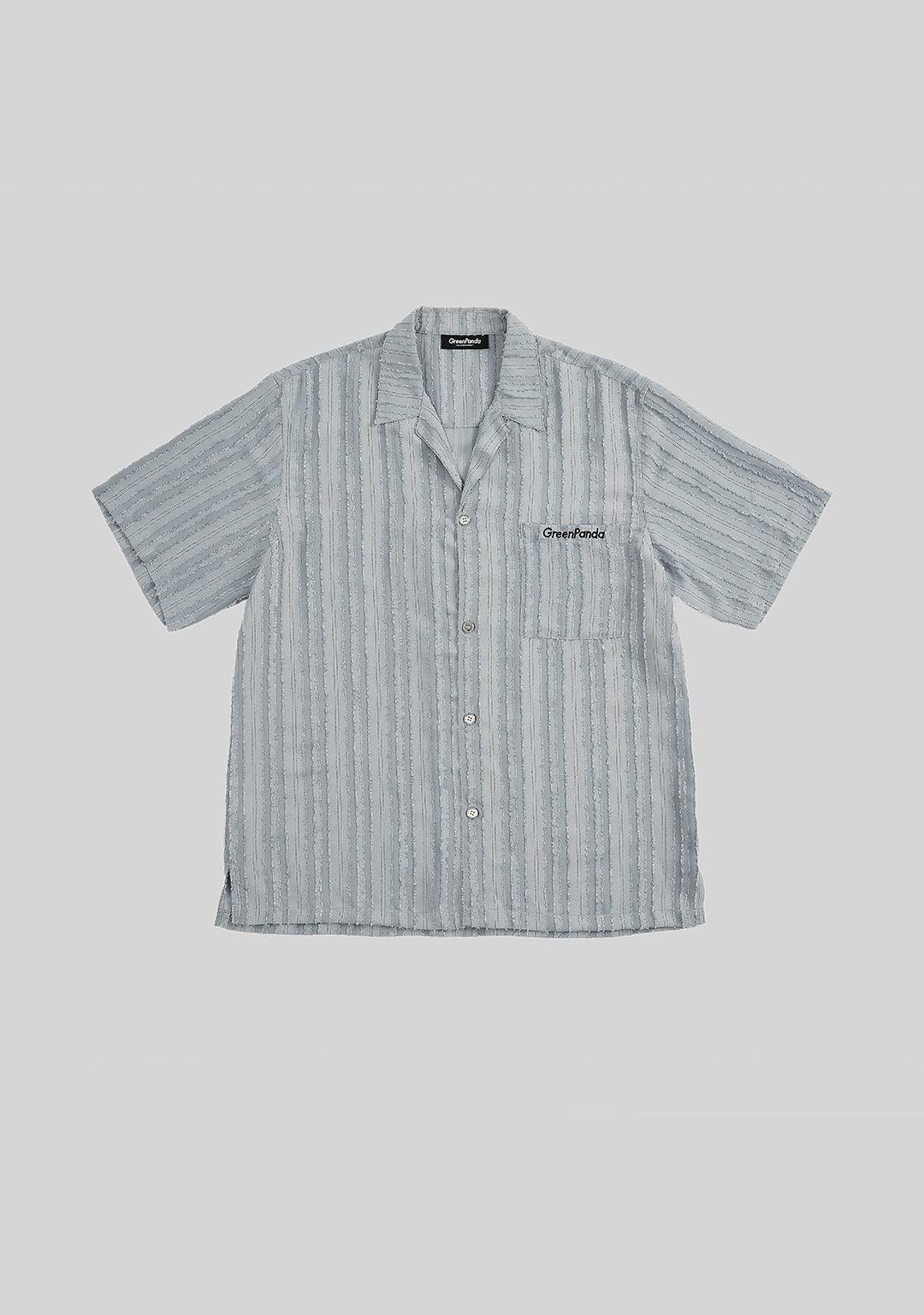 Casual Striped Pattern Shirt - Greenpanda