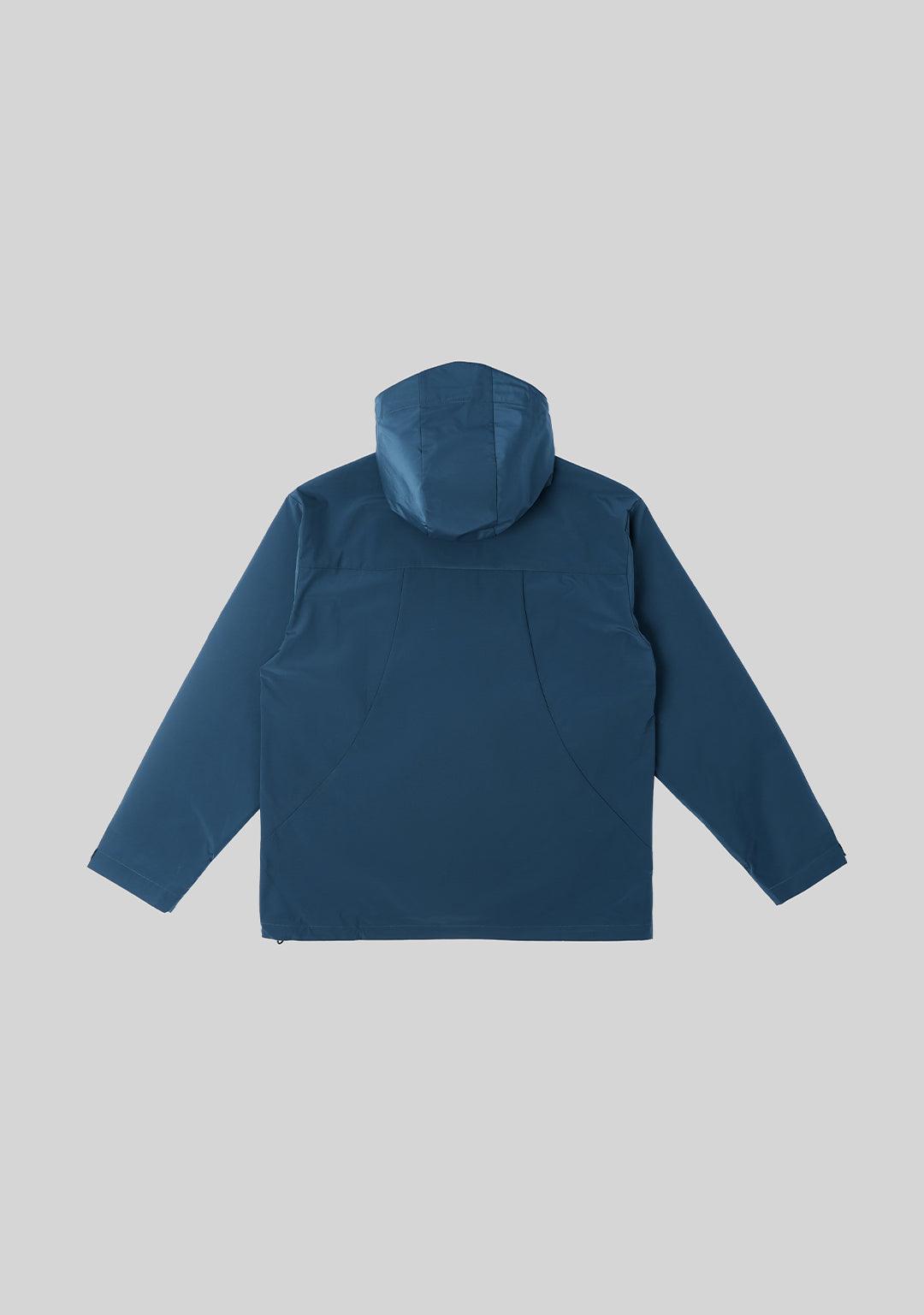 Outdoor Windproof Mountaineering Hard Shell Punching Jacket-Pale Blue - Greenpanda