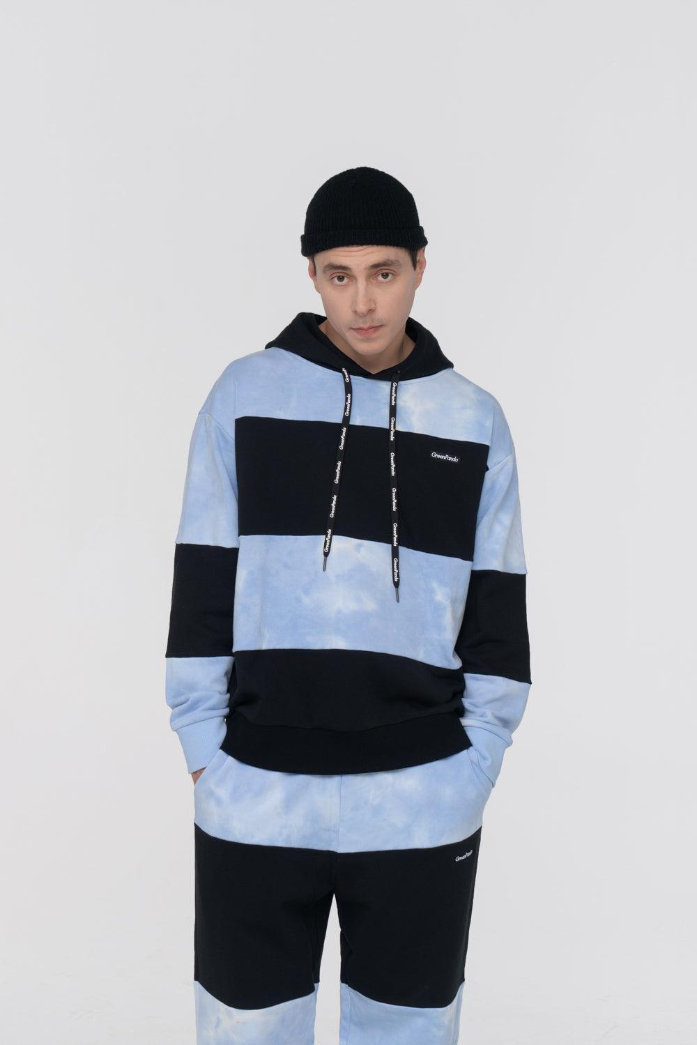 Unisex Color Block Hoodie - Greenpanda