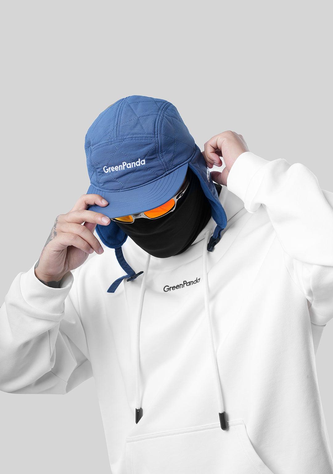 Basic Heavyweight Hoody Sweat Top - White - Greenpanda