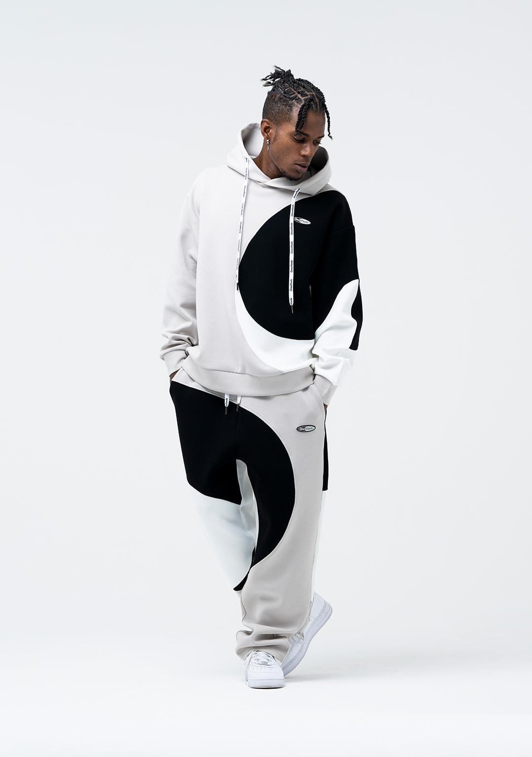 Tai Chi Block Hoodie - Greenpanda