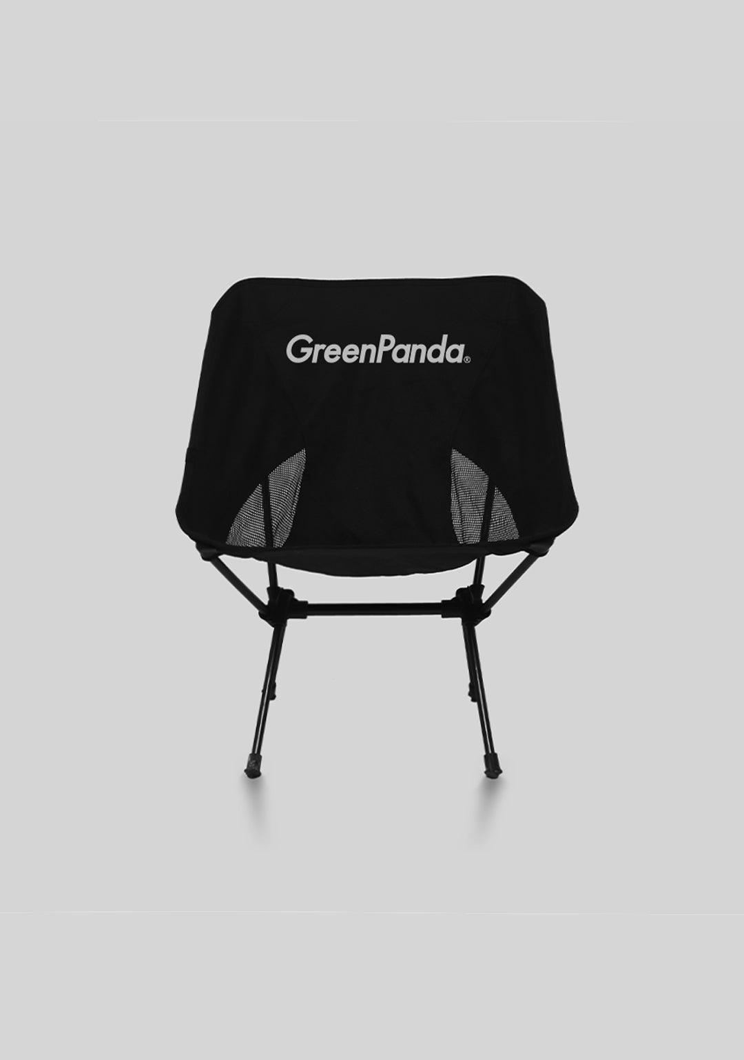GreenPanda Folding Camping Chair Black