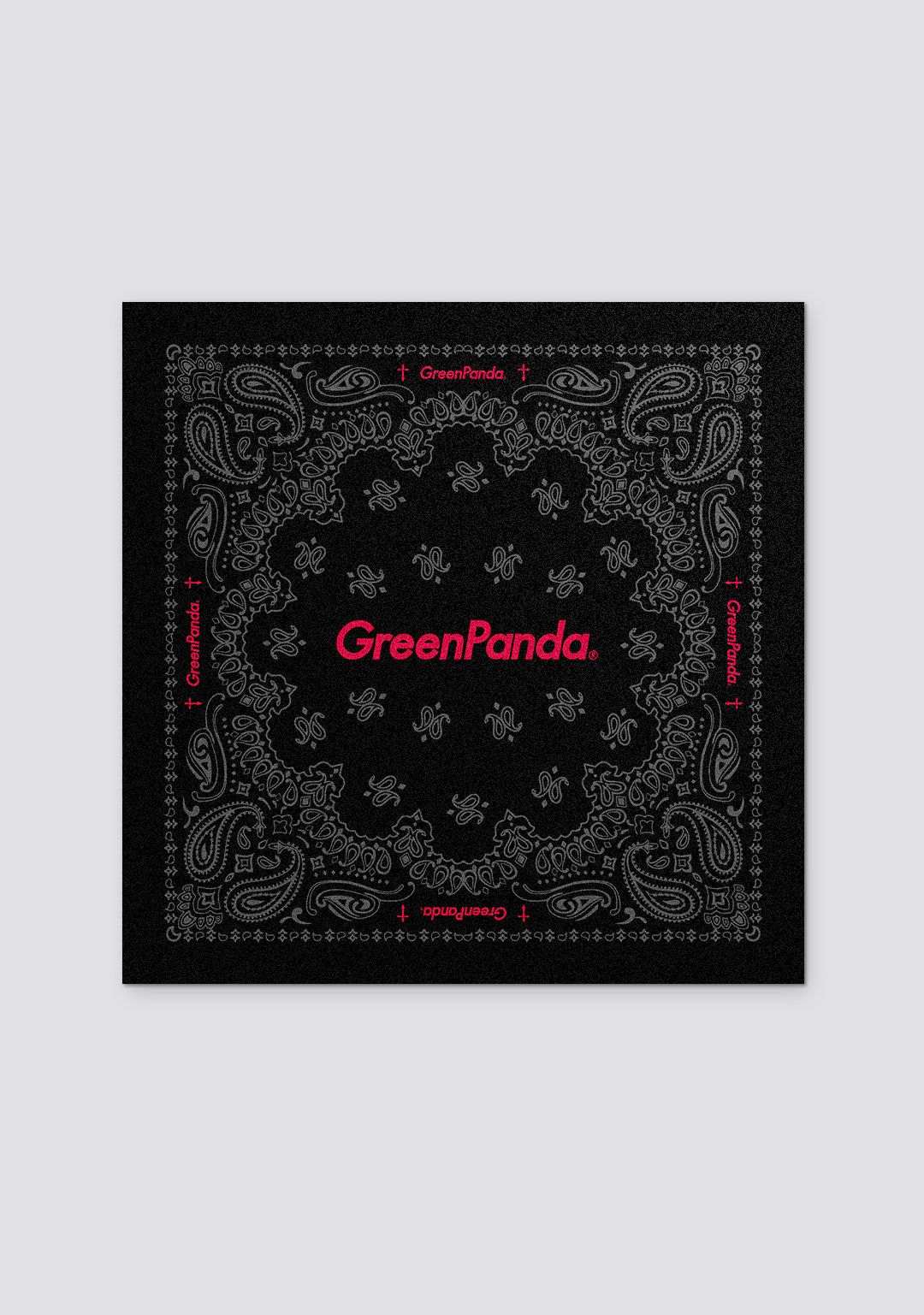 GreenPanda Dancing Mat-Black & Red