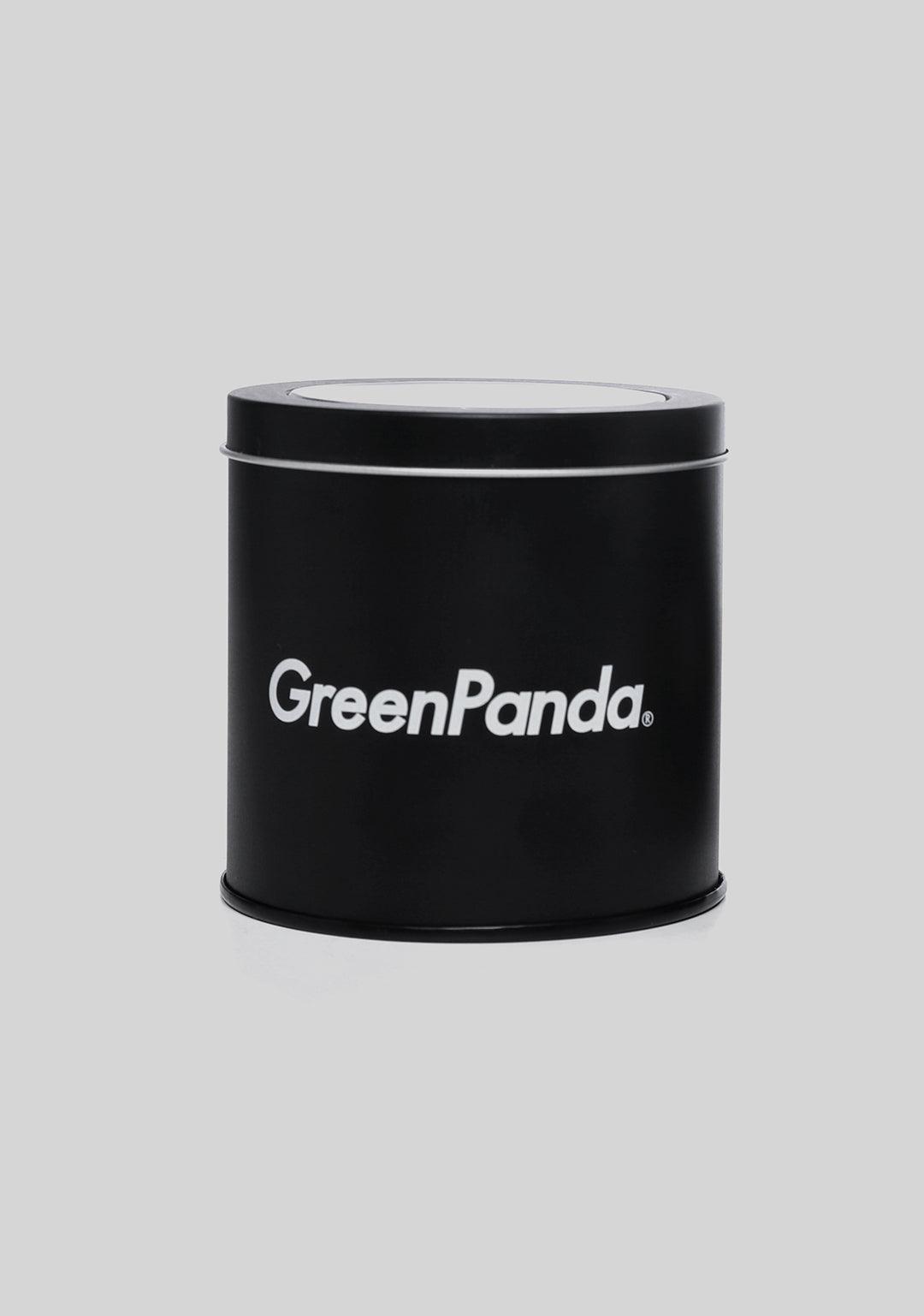 GreenPanda Logo Printed Urban Belt Black