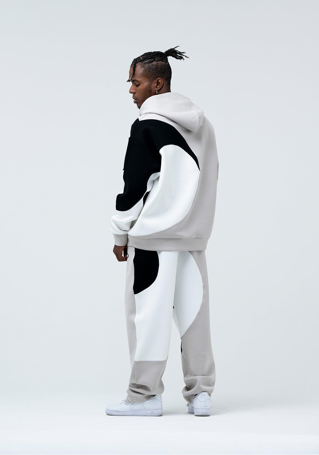 Tai Chi Block Hoodie - Greenpanda