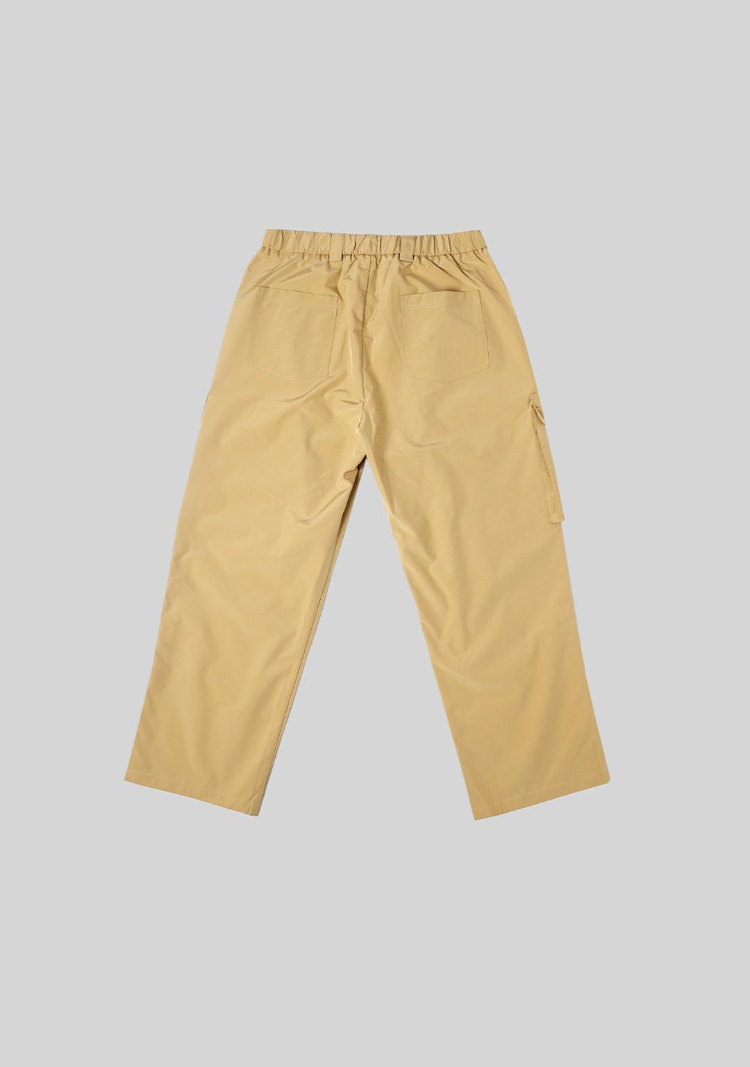 Outdoor Windproof Mountaineering Hardshell Pants-Wheat Yellow - Greenpanda