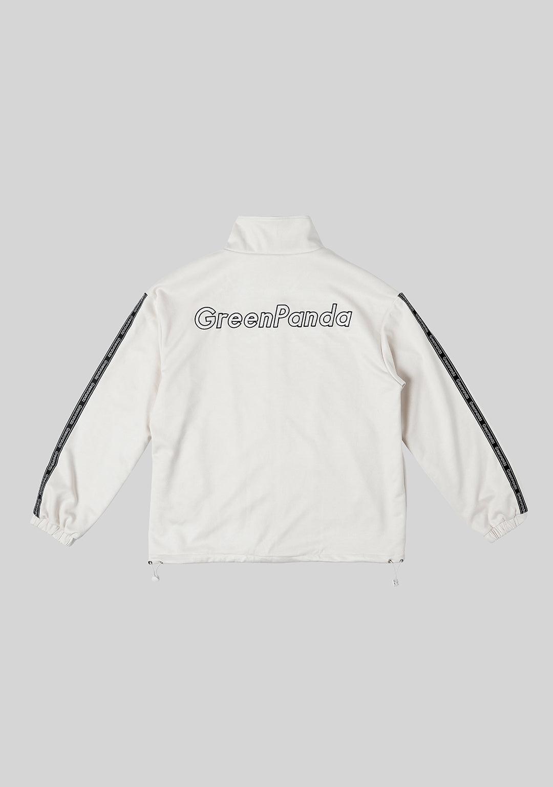 Vintage Casual Webbing Sportwear Sets - Beige - Greenpanda