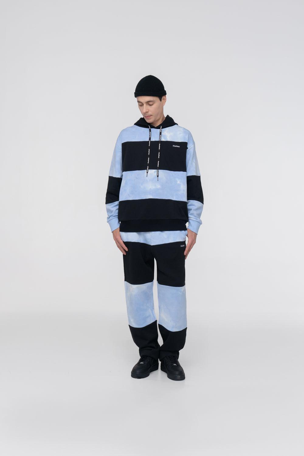 [COVERNAT]★COLOR BLOCK HOODIE Maven Co-op Color Block Fleece Hoodie at Hamilton Place in
