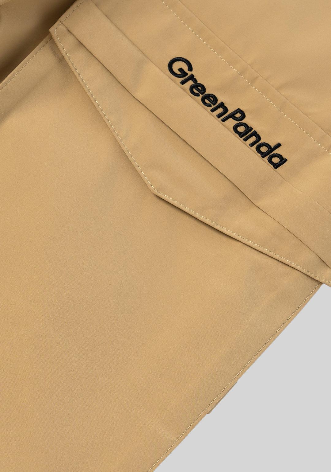 Outdoor Windproof Mountaineering Hardshell Pants-Wheat Yellow - Greenpanda