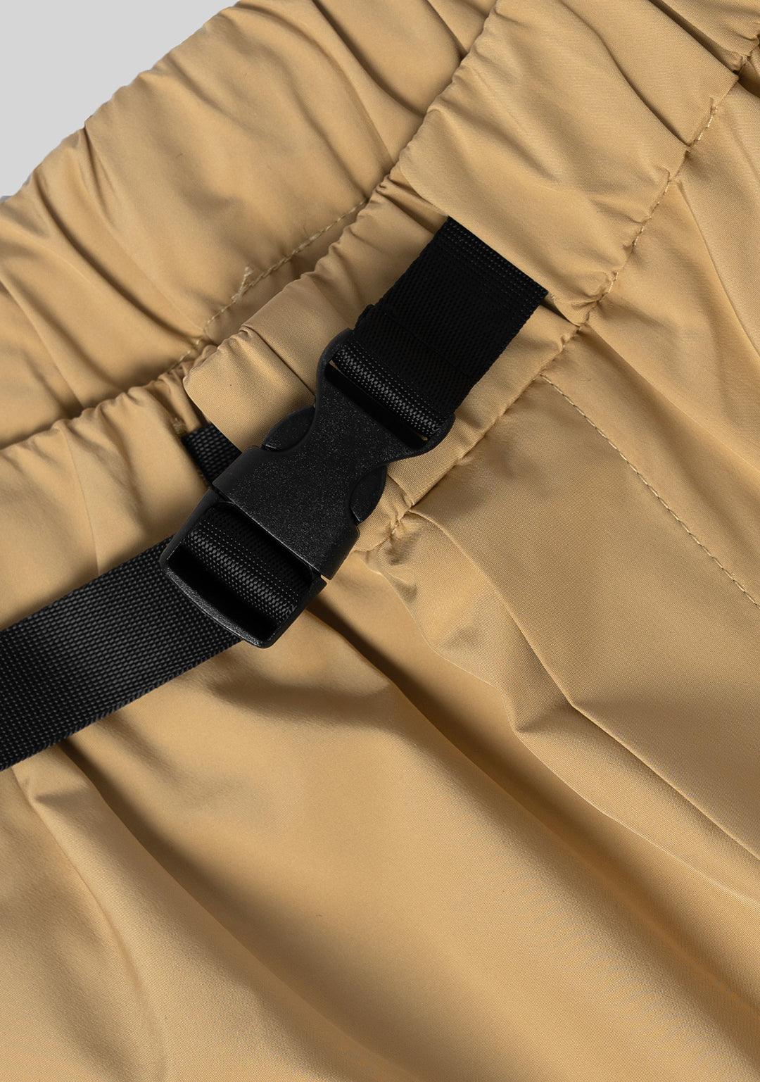 Outdoor Windproof Mountaineering Hardshell Pants-Wheat Yellow - Greenpanda