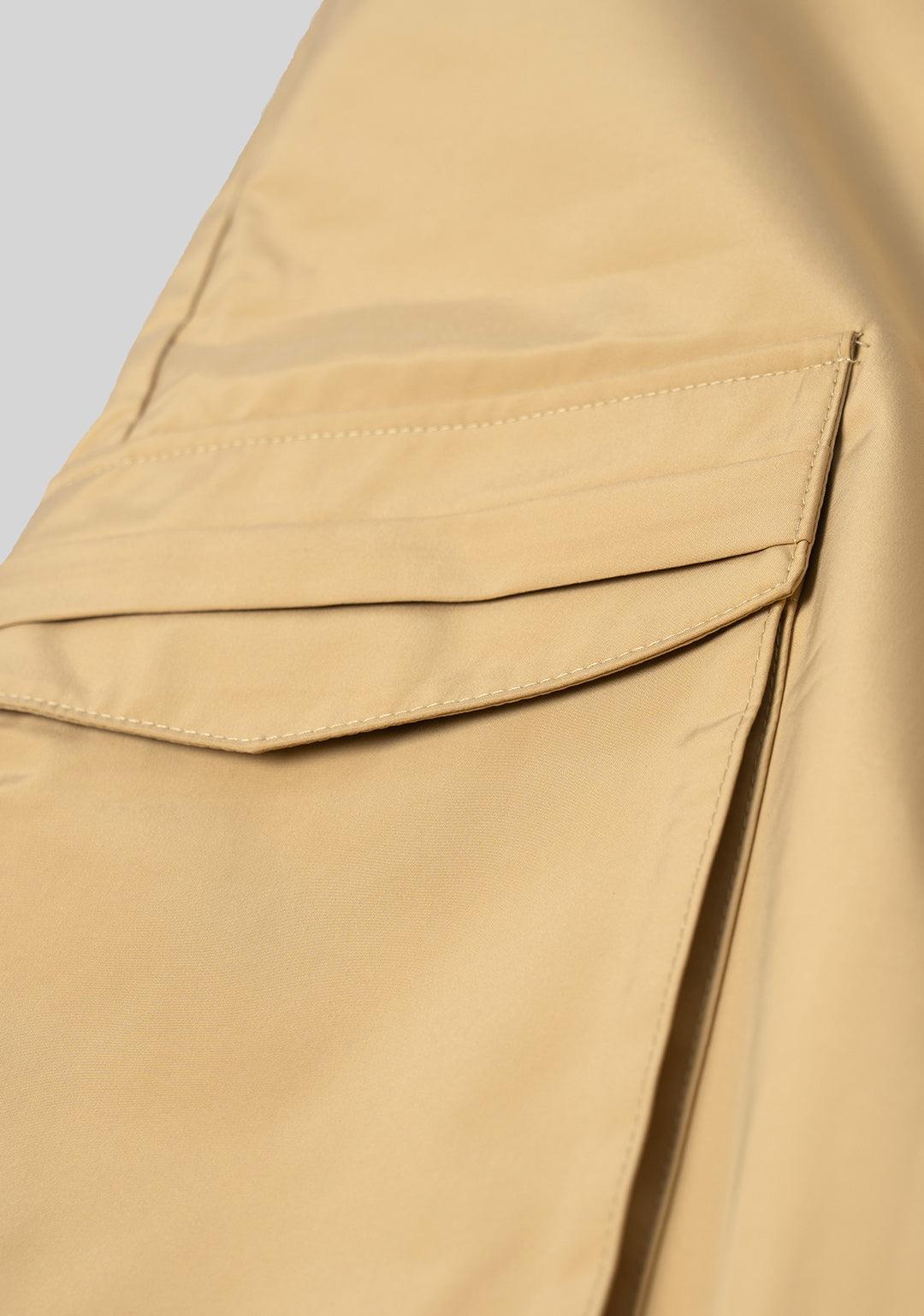 Outdoor Windproof Mountaineering Hardshell Pants-Wheat Yellow - Greenpanda