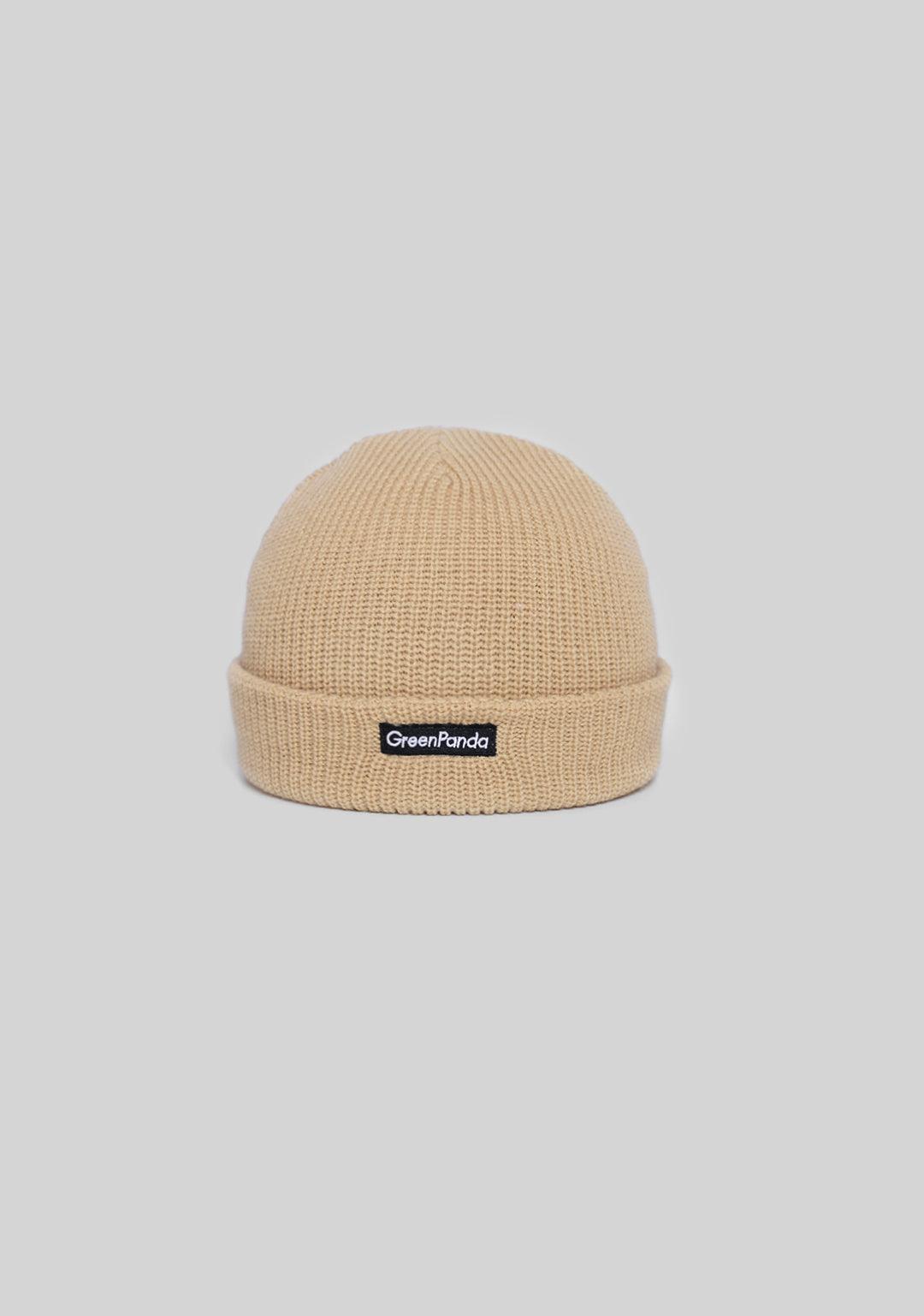 GreenPanda Embroidered Logo Knit Beanie - Greenpanda
