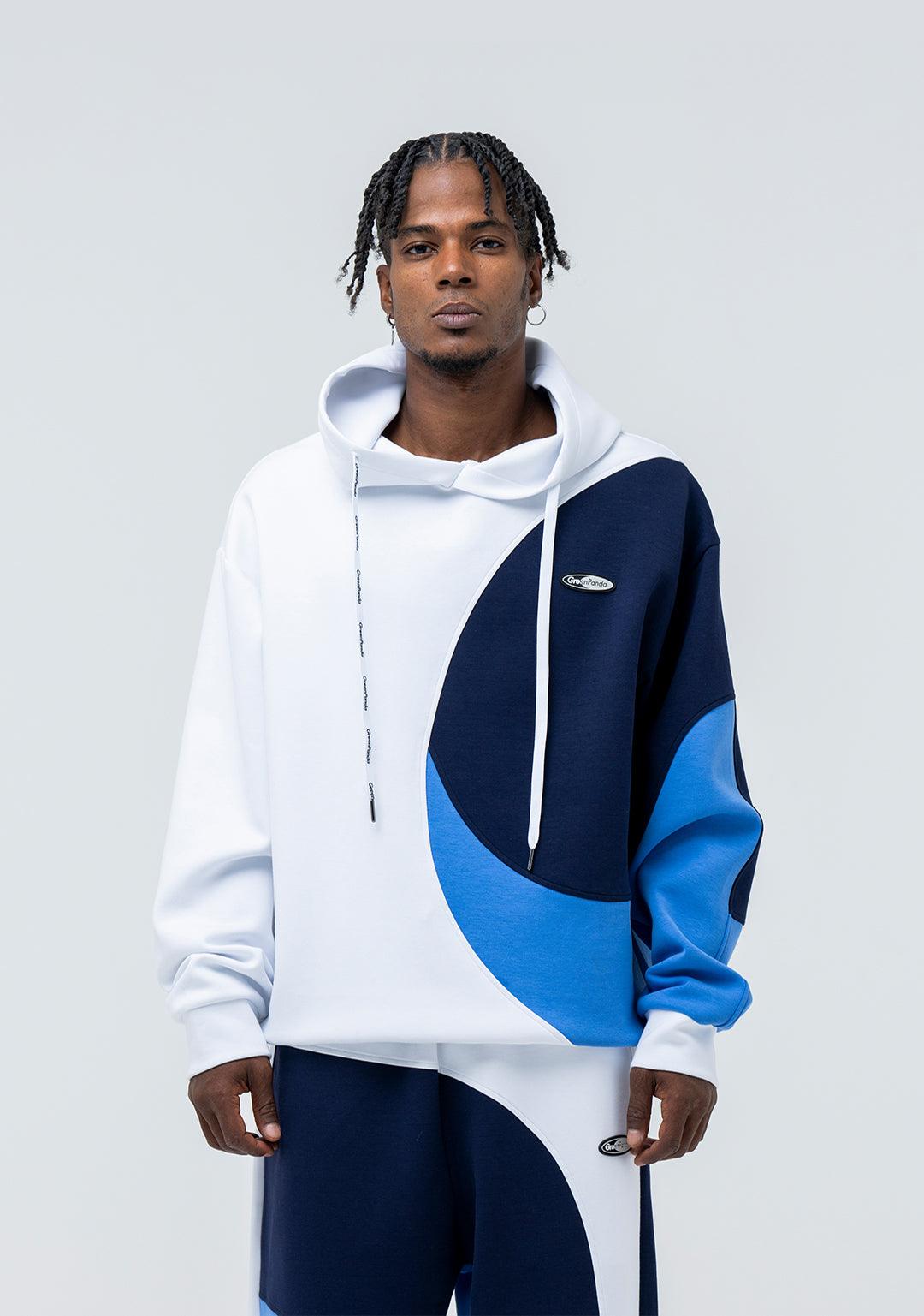 Tai Chi Block Hoodie - Greenpanda